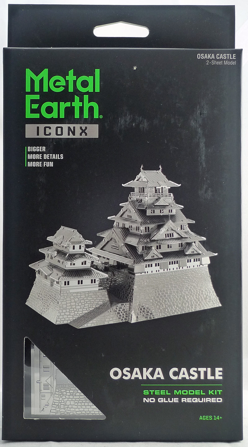 Fascinations ICONX Osaka Castle 3D Metal Model Kit