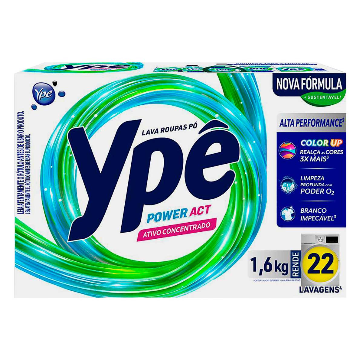 Sabao em Po Ype Power Act 1,6Kg