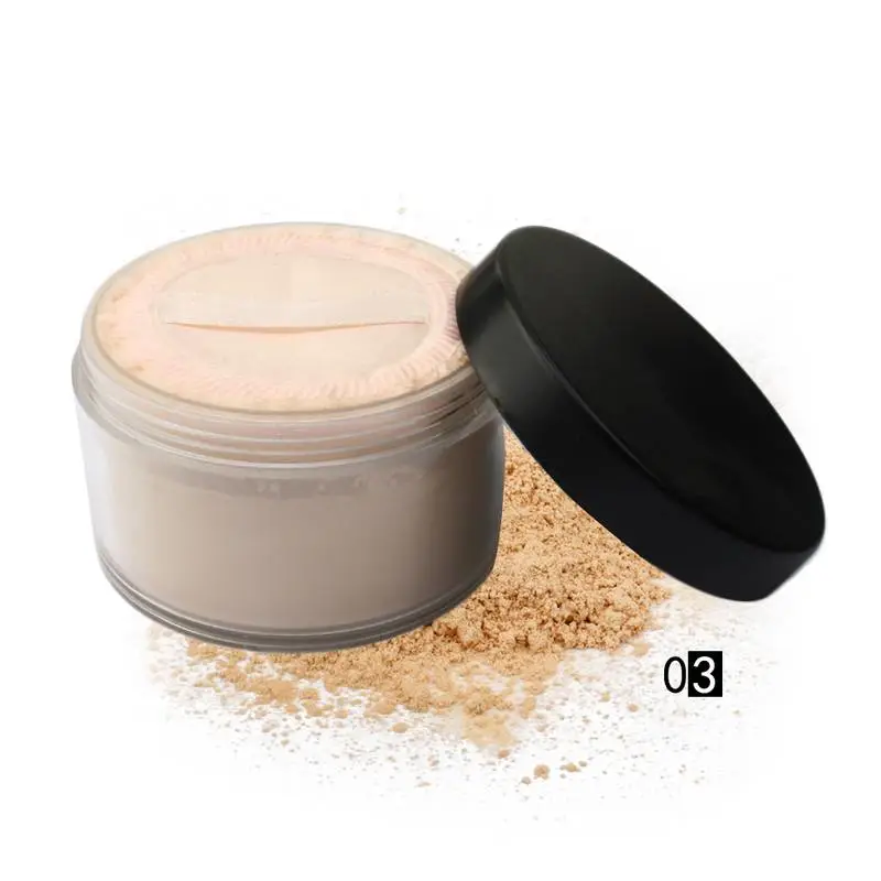 6 shades Matte Finishing Makeup Translucent Loose Setting Powder