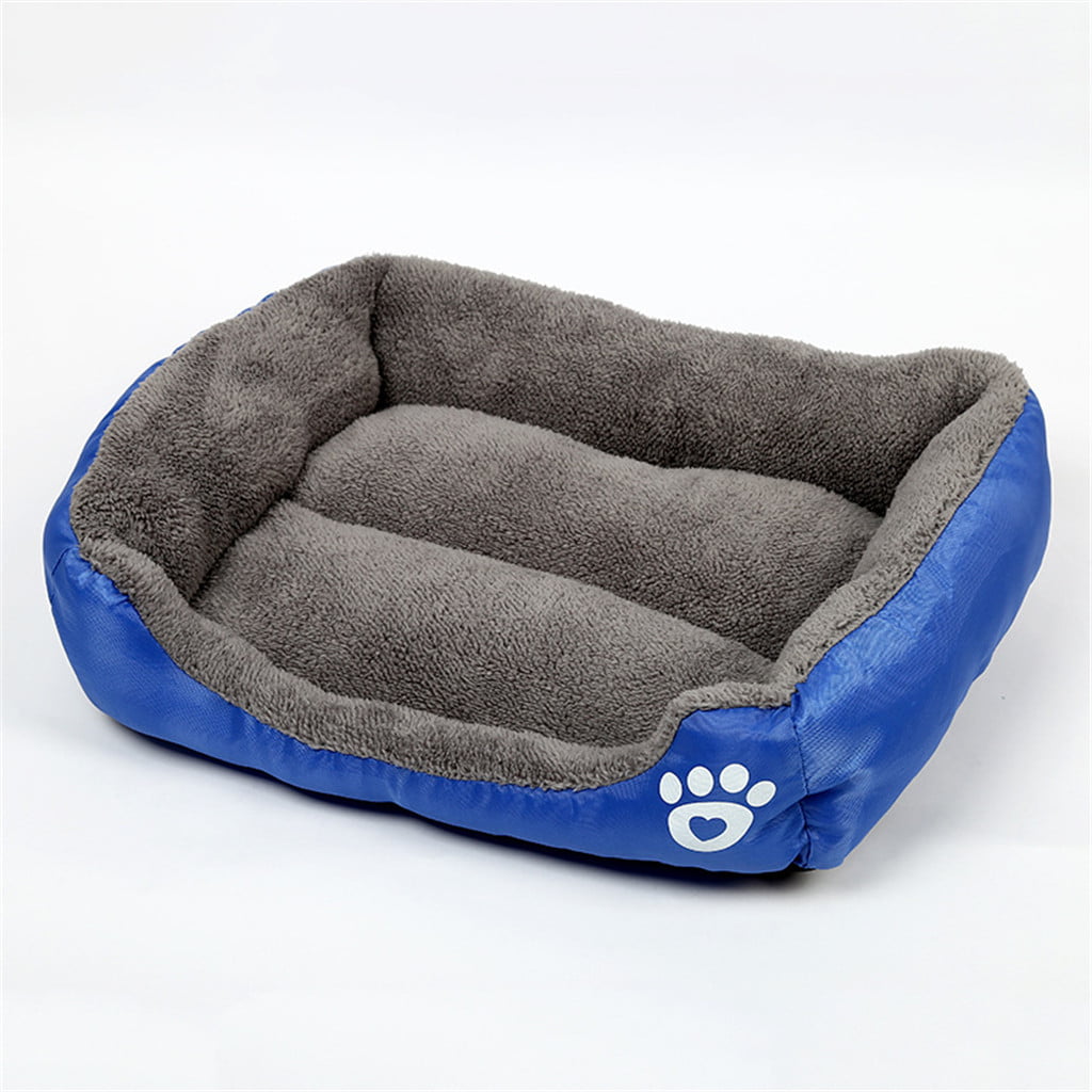 Medium Dog Bed for Medium Small Large Dogs， Rectangle Washable Dog Bed， Orthopedic Dog Sofa Bed， Durable Plush Pet Bed， Soft Calming Sleeping Puppy Bed with Anti-Slip Bottom