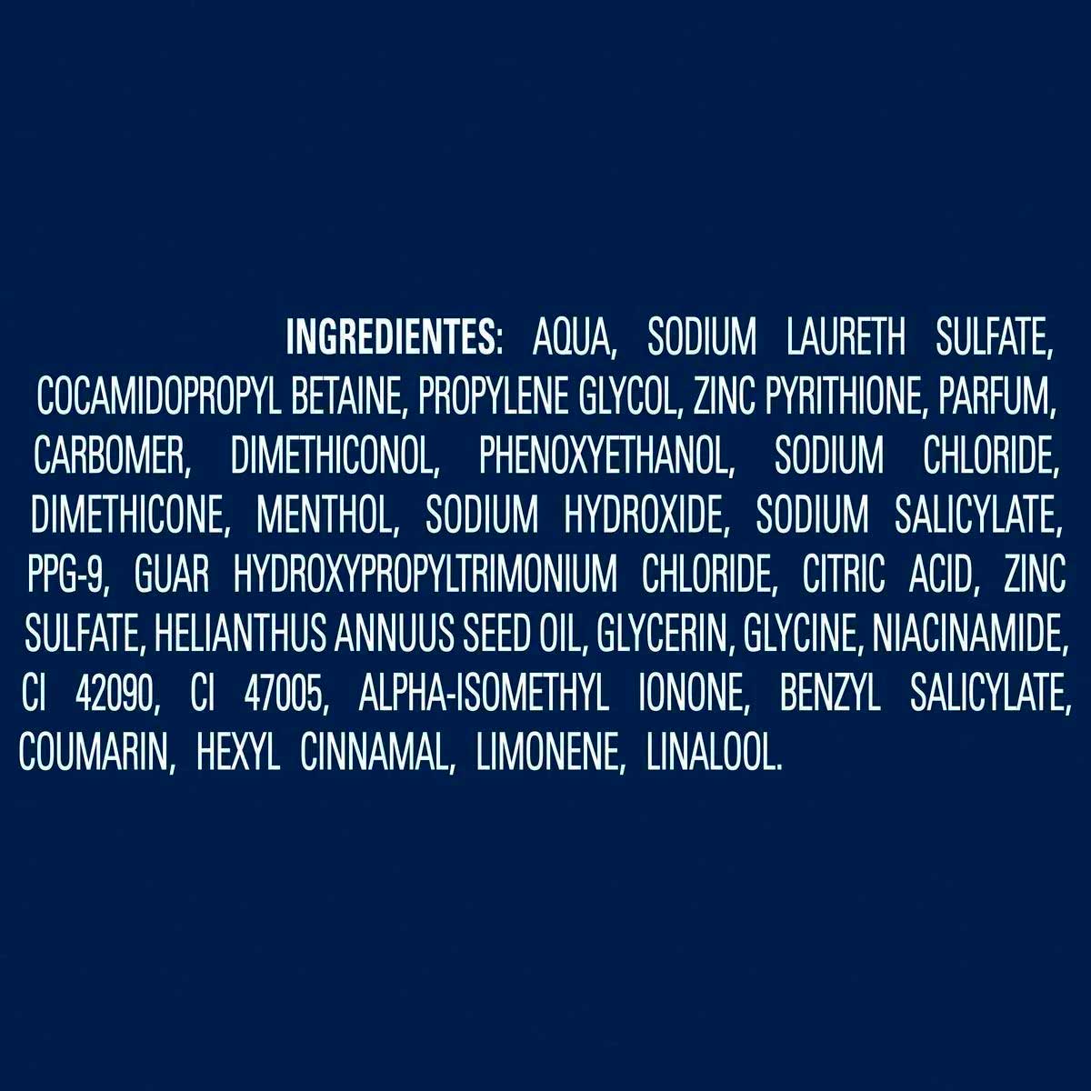 Shampoo Anticaspa Clear Men Ice Cool Menthol 400ml