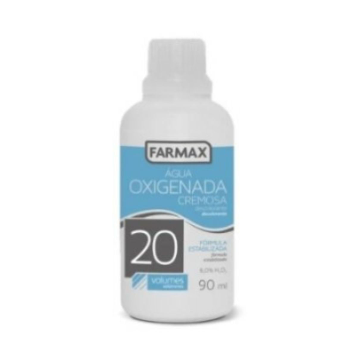 Agua Oxigenada 20vol Farmax 90ml
