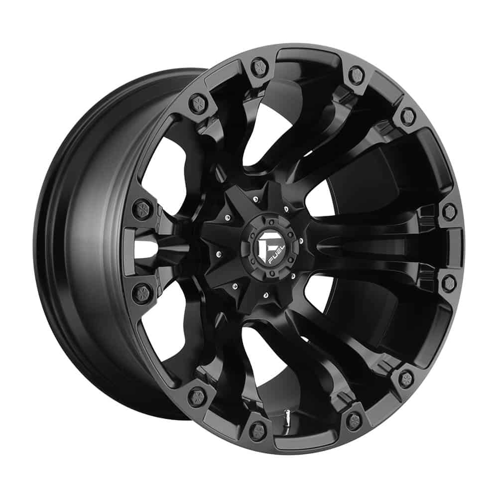 Fuel 1PC D560 VAPOR D560 17X9 5X5.5/150 MT-BLK 01MM