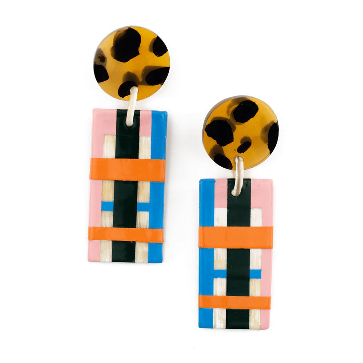 Tangerine Cabana Earrings