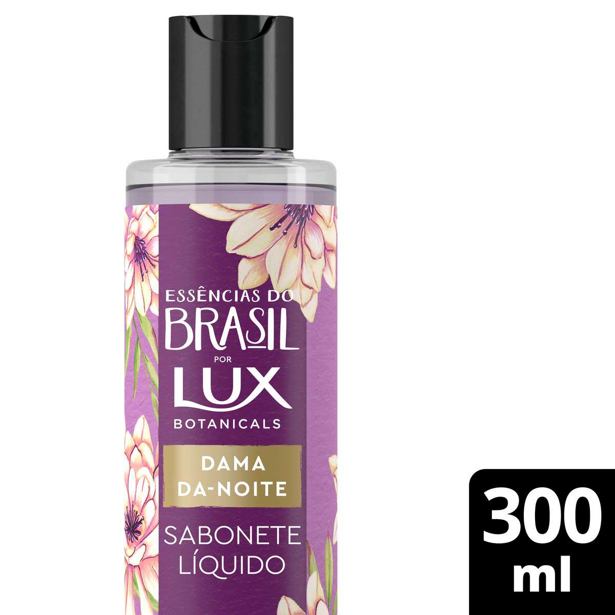 Sabonete Liquido Lux Botanicals Essencias do Brasil Dama-da-Noite 300 ml