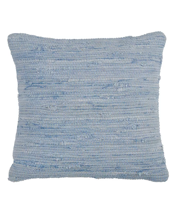 Saro Lifestyle Chindi Decorative Pillow， 18