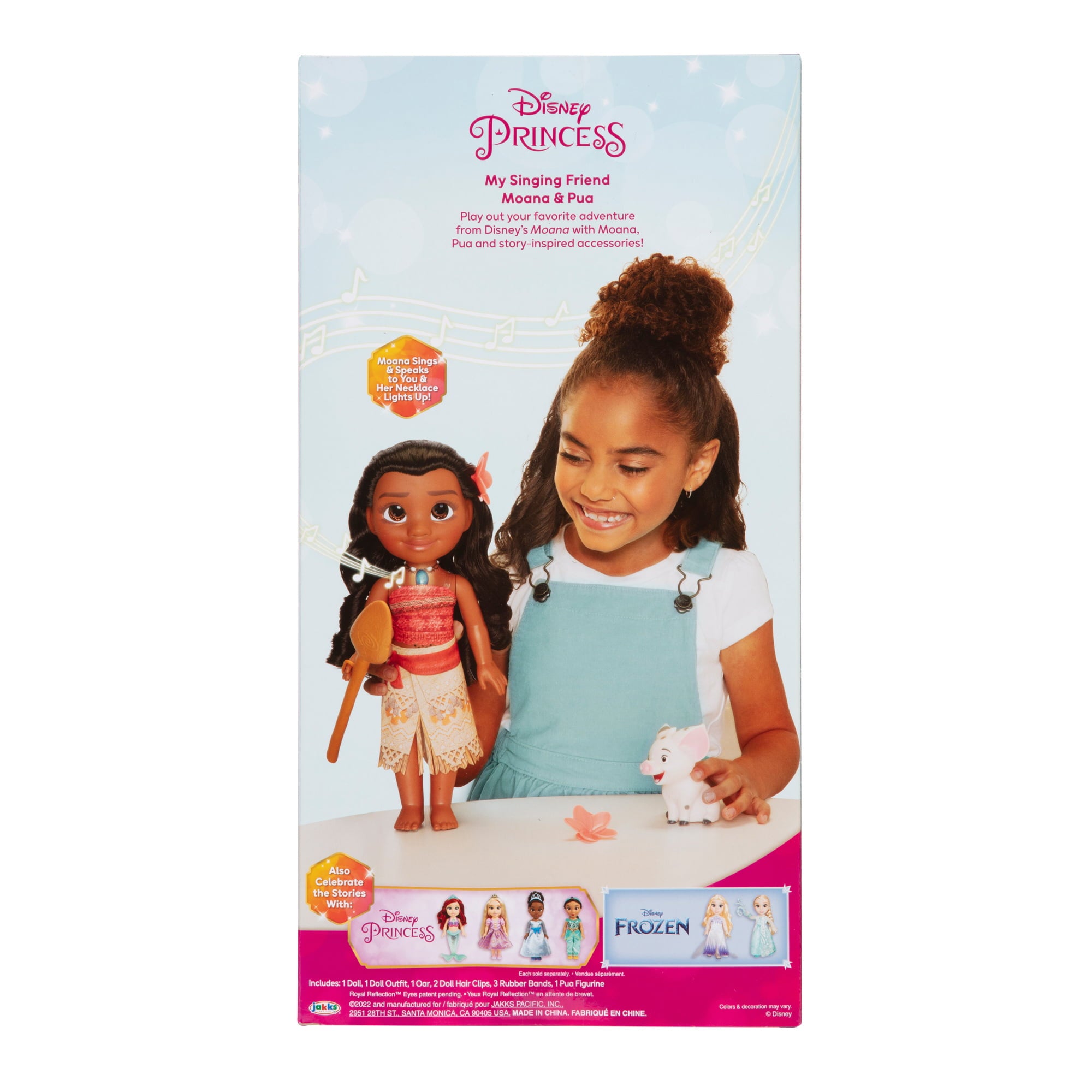 Disney Princess My Singing Friend Moana Toddler Doll with Pua