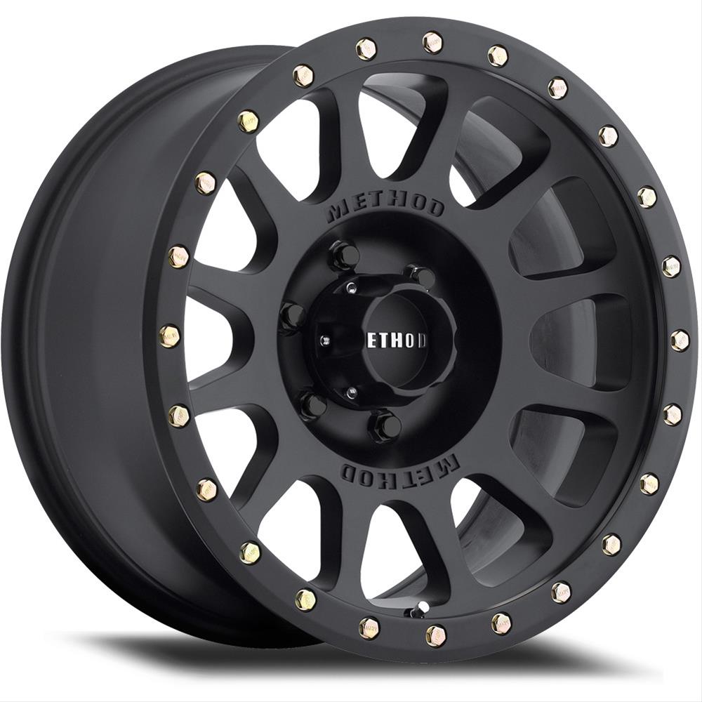 Method Race Wheels MR30578560500 Method Race Wheels MR305 NV Matte Black Wheels