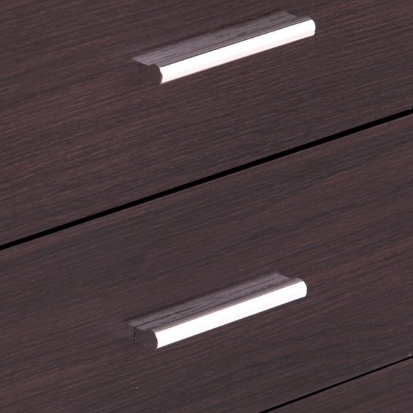 SEI Furniture Narva Mid-century Modern Storage Nightstand - - 25446841