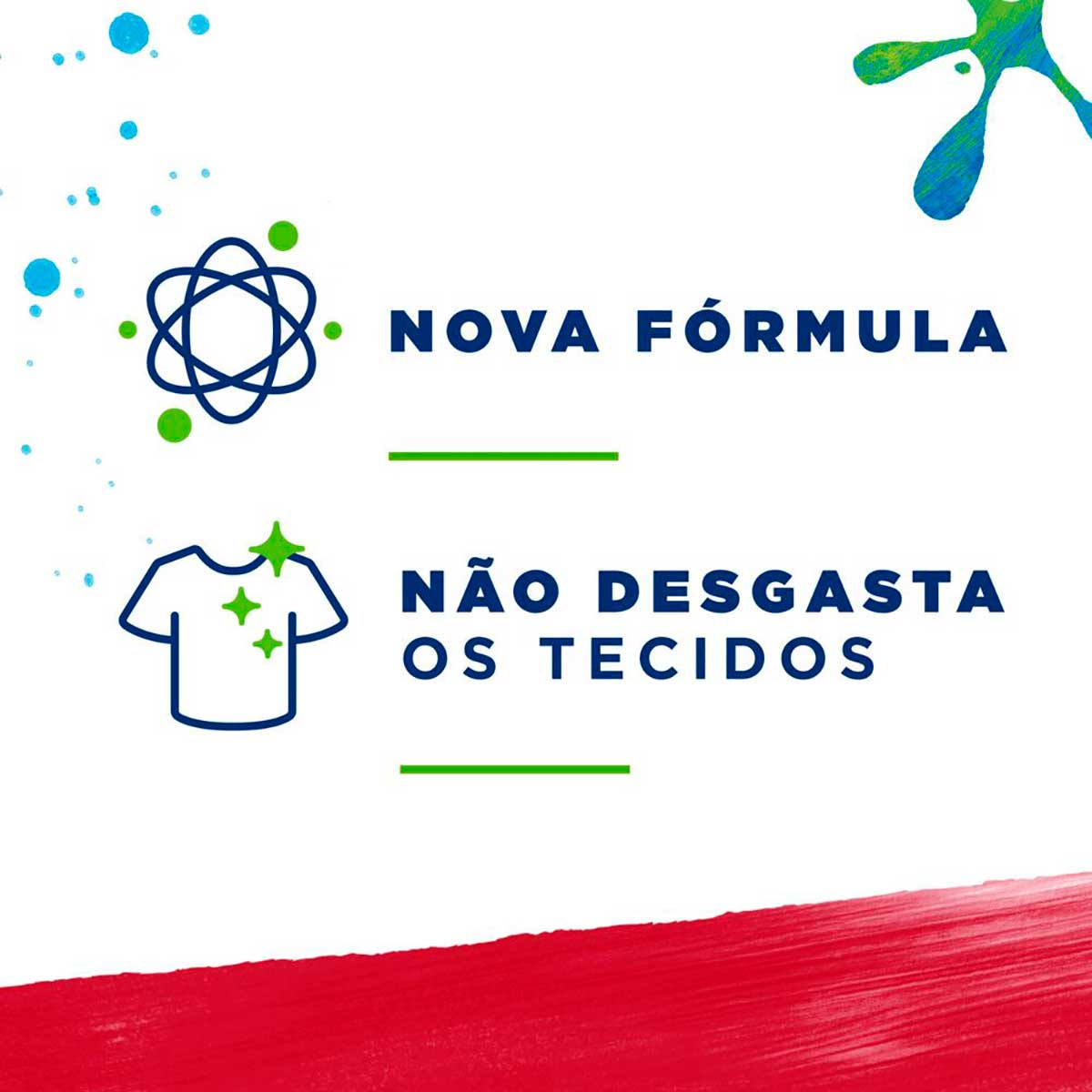 Lava Roupas em Po Omo Lavagem Perfeita Pacote Tamanho Familia 4Kg