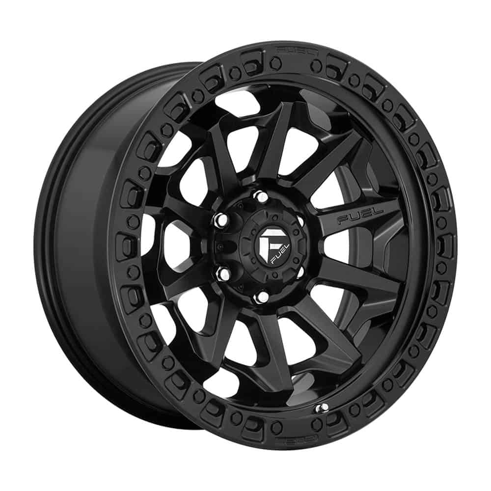 Fuel 1PC D694 COVERT D694 17X9 8X6.5 MT-BLK 01MM