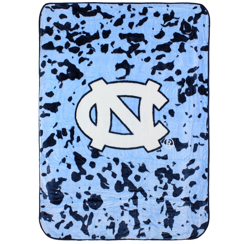 College Covers North Carolina Tar Heels Raschel Throw Blanket
