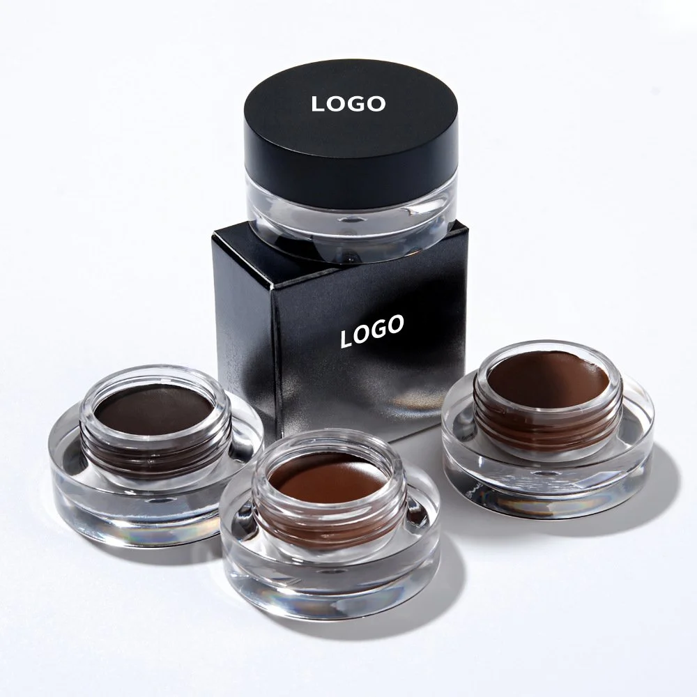 Custom Private Label Vegan makeup Waterproof Long Lasting Eyebrow Pomade Gel