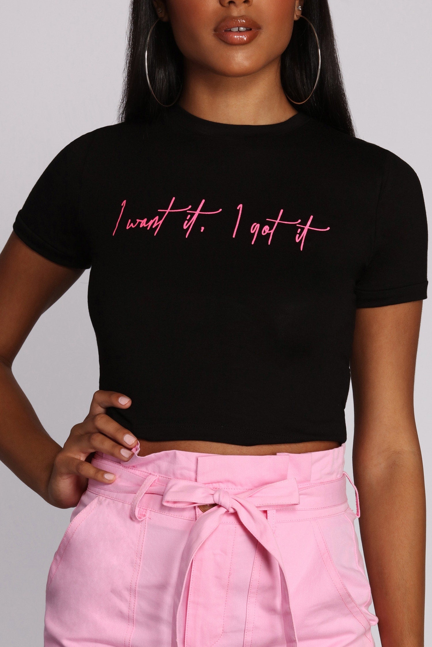 I Want It, I Got It Top