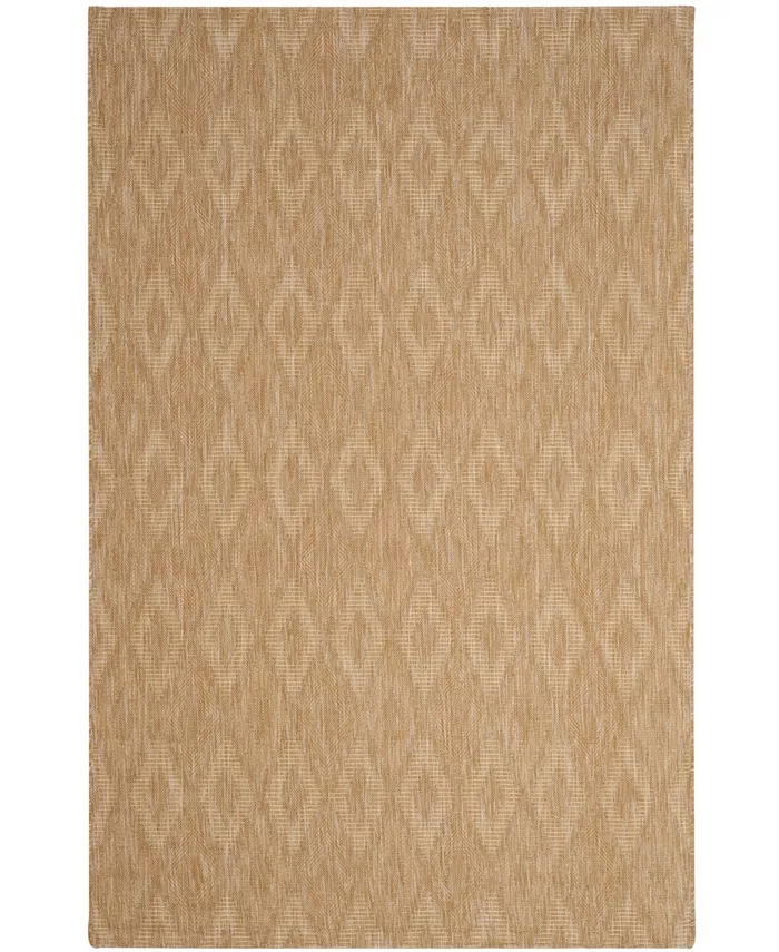 Safavieh Courtyard Natural 4' x 5'7