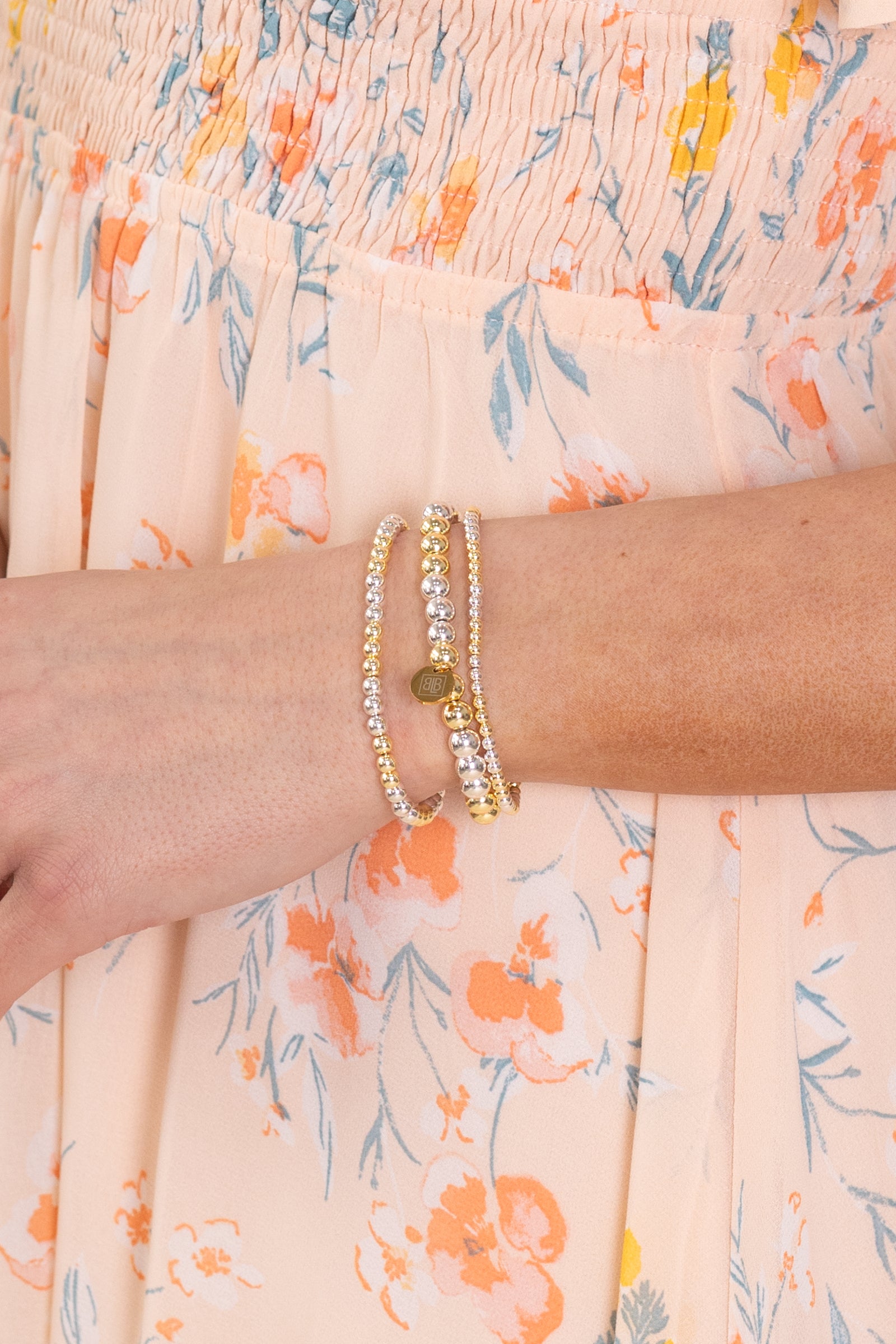 Gold The Mrs. Set Bracelets