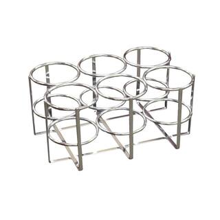 Drive Medical Economy Oxygen 6 Cylinder Rack for E D or C Cylinders Only 18114