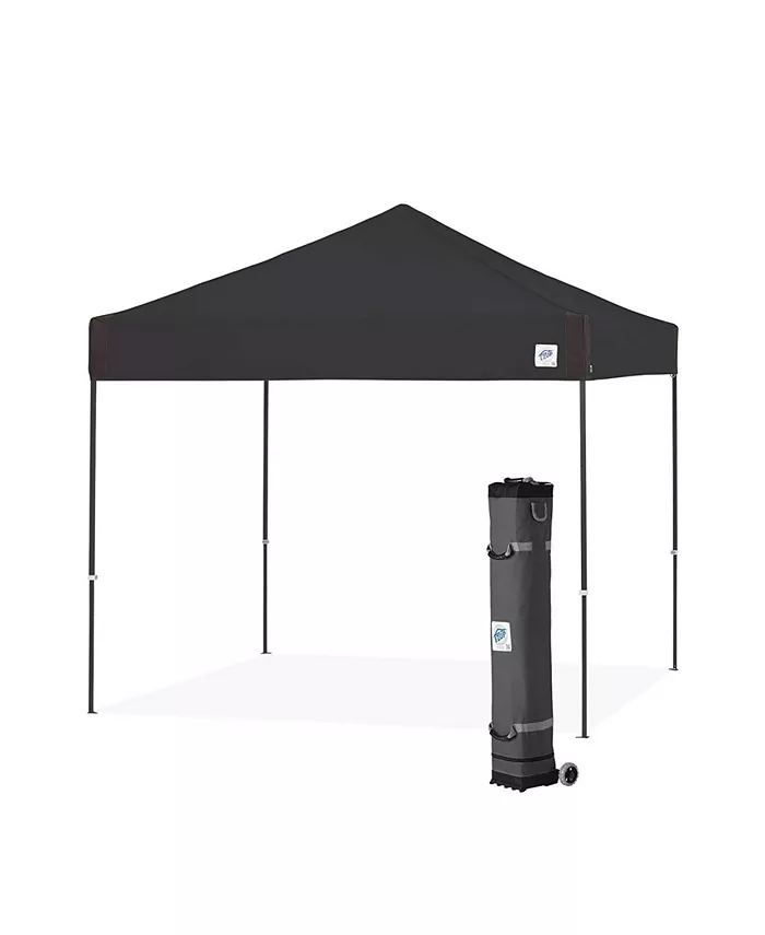 E-Z UP Pyramid Instant Shelter Straight Leg Portable Popup Canopy Tent 100 Square Feet of Shade