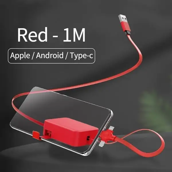 ⏰  PROMOTION SALE 47% OFF🔥3 in 1 Rechargeable USB Fast Charging C