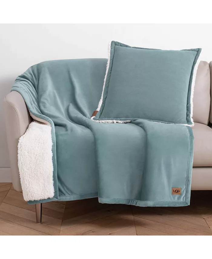 UGGandreg Bliss Plush Reversible Sherpa to Fleece Throw， 50