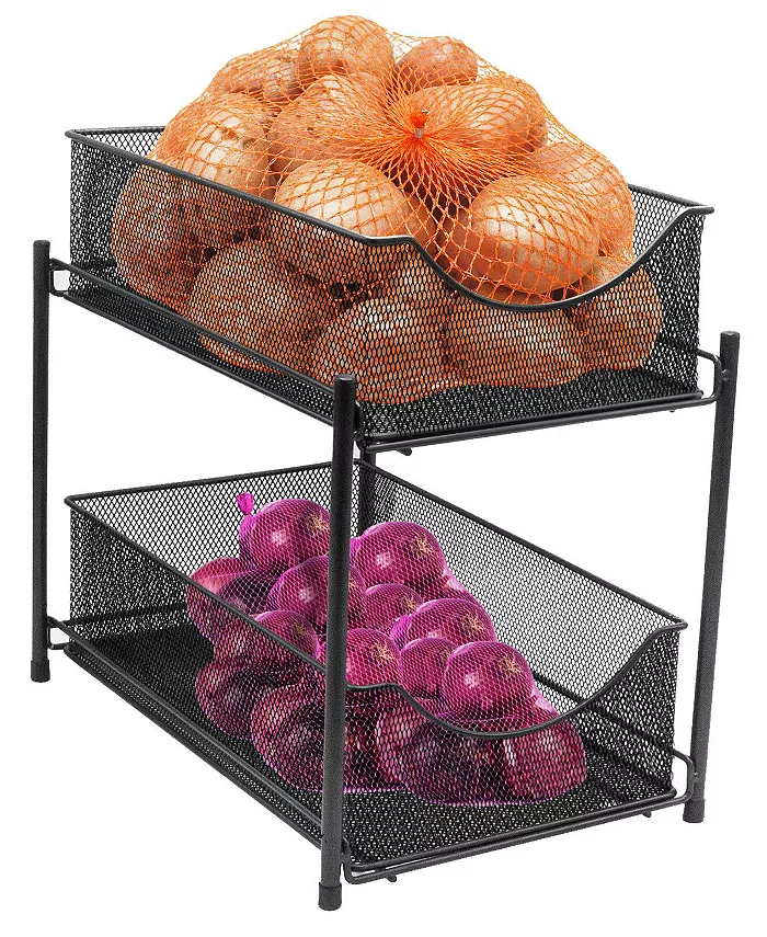 Sorbus 2 Drawers Steel Cabinet Stand