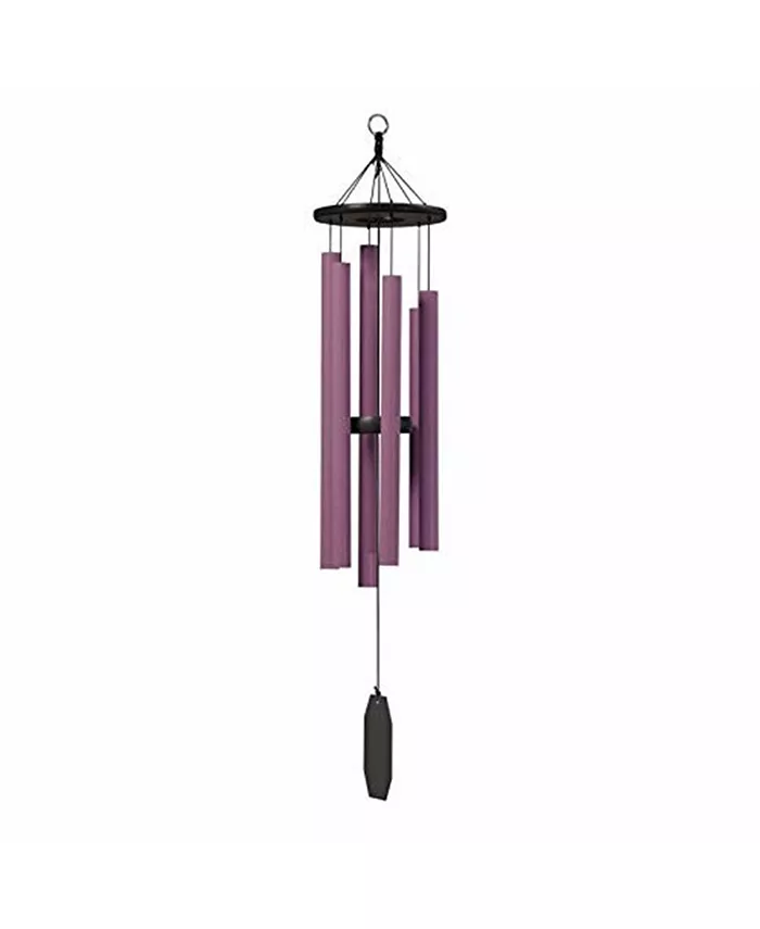 LAMBRIGHT CHIMES Bleeding Heart Wind Chime Amish Crafted Chime， 41in