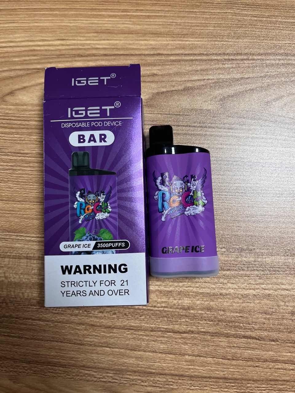 IGET Bar - Grape Ice (3500 Puffs)