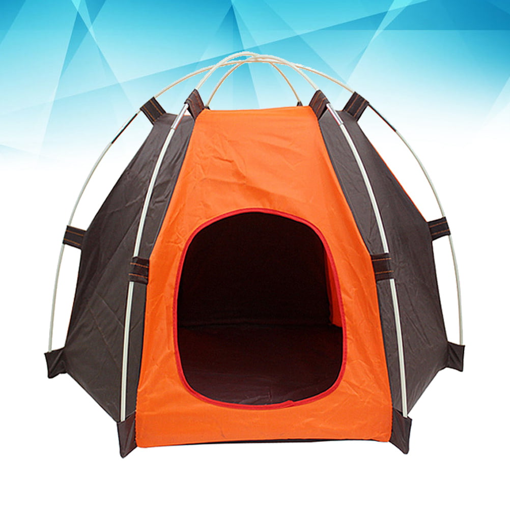 NUOLUX Portable Foldable Up Pet Tent Waterproof Oxford Outdoor Indoor Tent Dog House Puppy Tent Nest Kennel For Small Dog Puppy Kitten Cat