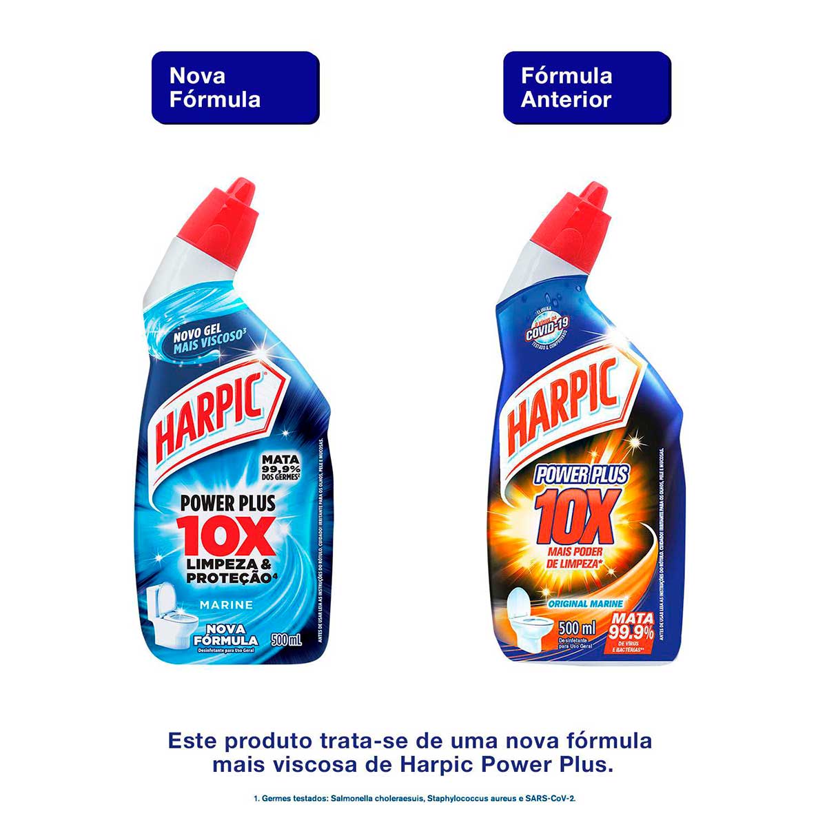 Desinfetante Sanitario Liquido Harpic Power Plus Marine 500ml