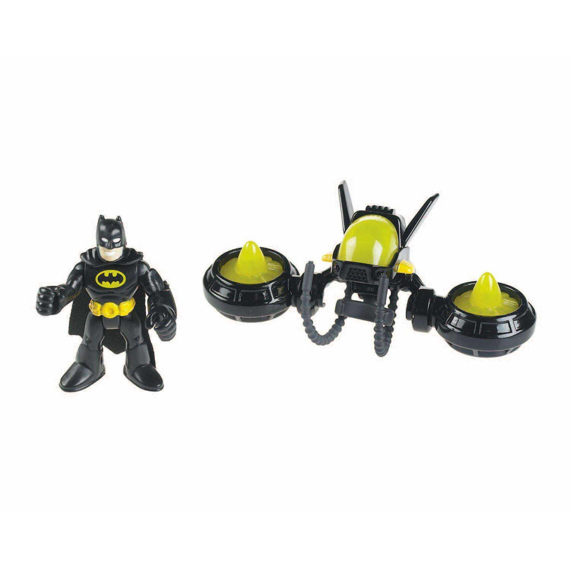 Imaginext DC Super Friends Batman Action Figure with Jet Pack Play Set