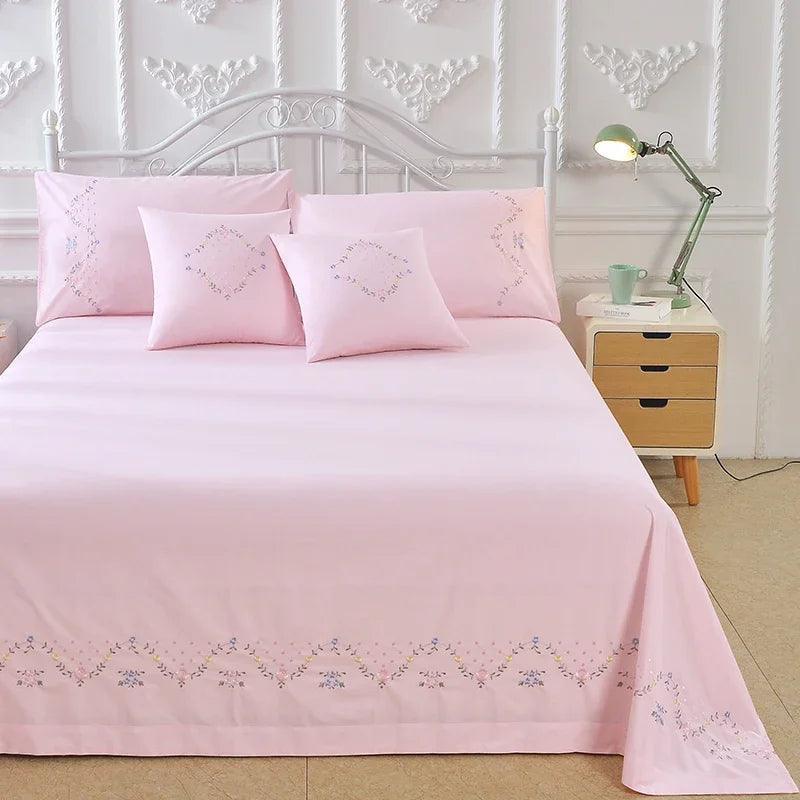 Jogo de Cama Flor de Majestade™ 3 Peças em Algodão / Sofisticação & Conforto para Seu Quarto!