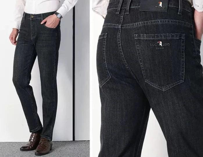 Calça Jeans Masculina TucanoGo™ com Acabamento Premium / O Jeans Oficial do Homem Moderno & Elegante!