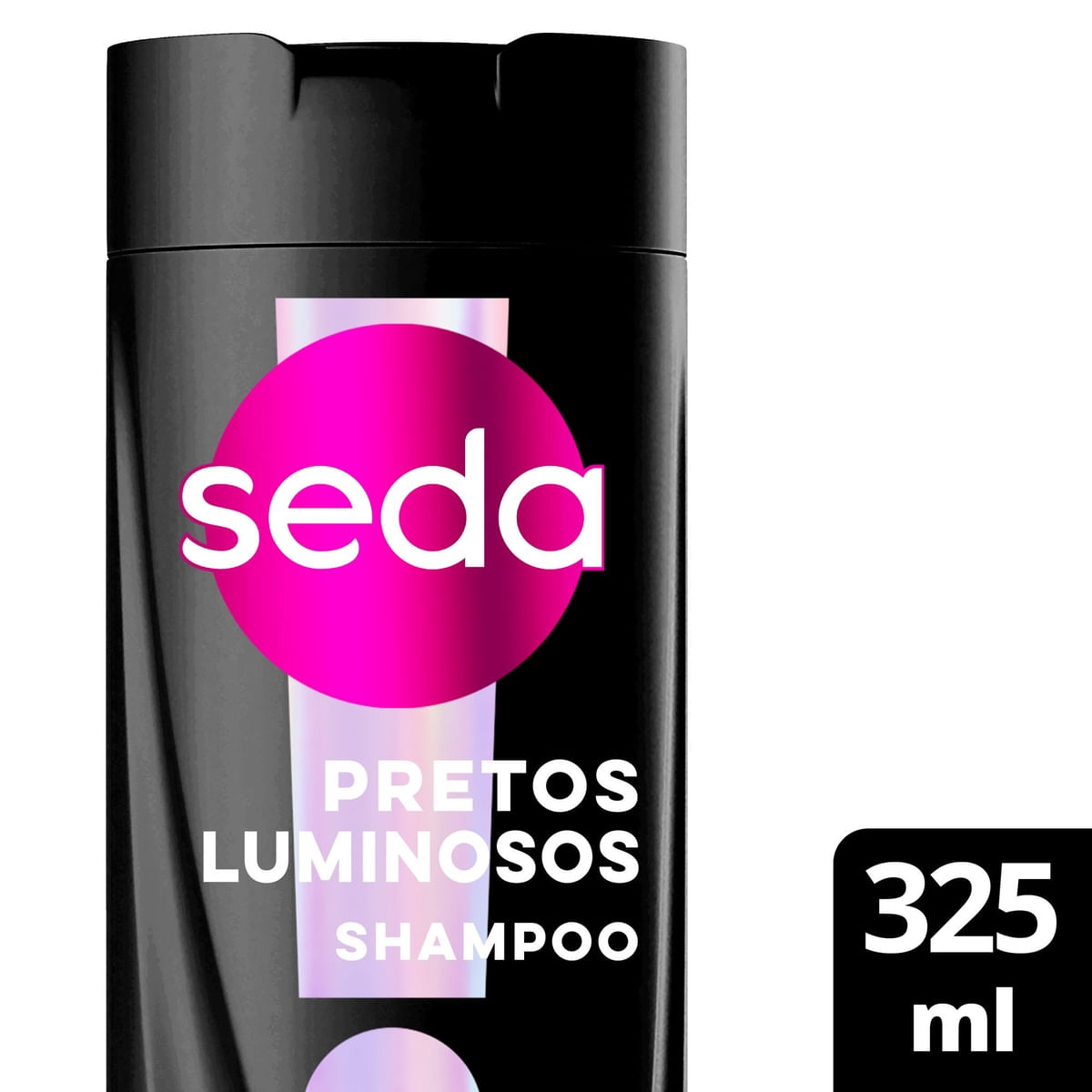 Shampoo Melanina Seda Cocriacoes Pretos Luminosos 325 ml