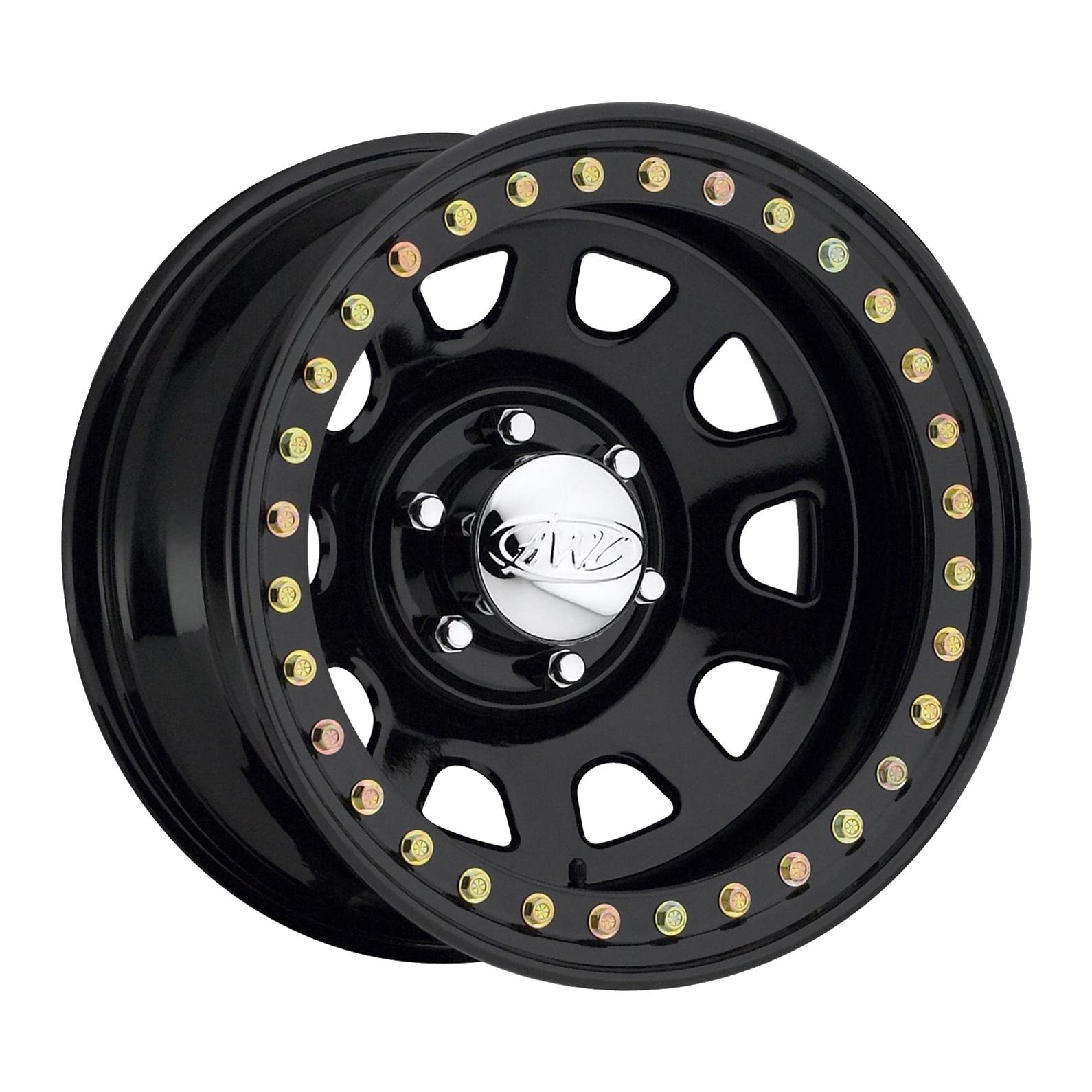 Raceline Wheels RT5158012 Raceline Wheels Competition Beadlock Daytona Black Wheels