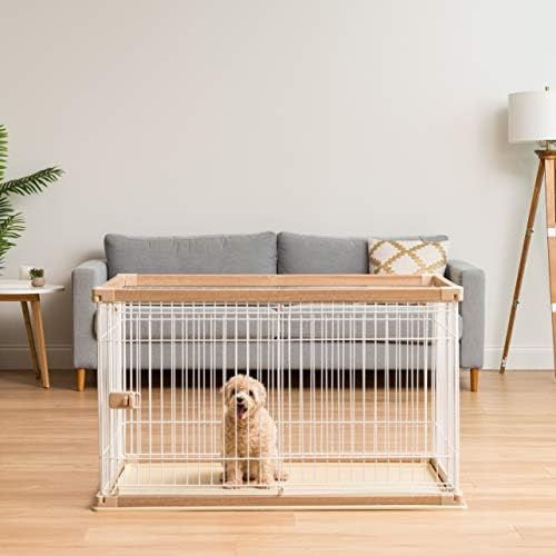 IRIS USA 589735 OPP-1280 Wire Open Pet Pen， Large， White