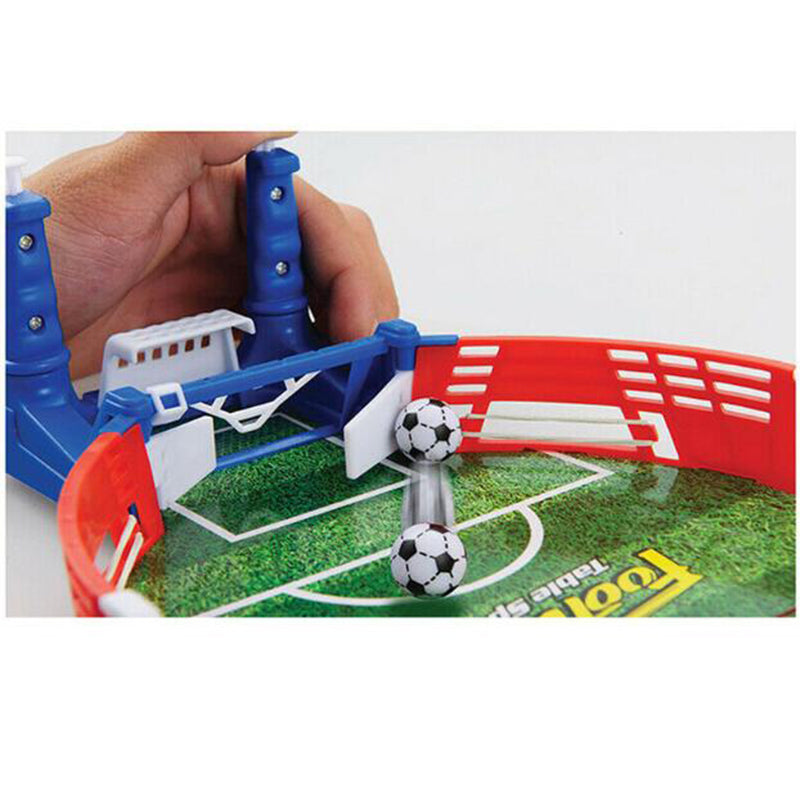 TruPeony Mini Table Top Football Shoot Game Set Desktop Soccer Indoor Game Kids Toy Gifts