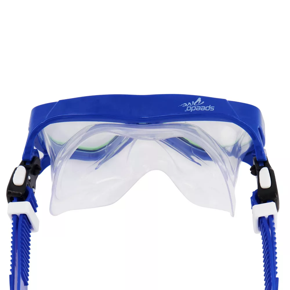 Speedo Kids' Surf Gazer Mask - Blazing Paradise Green/Clear
