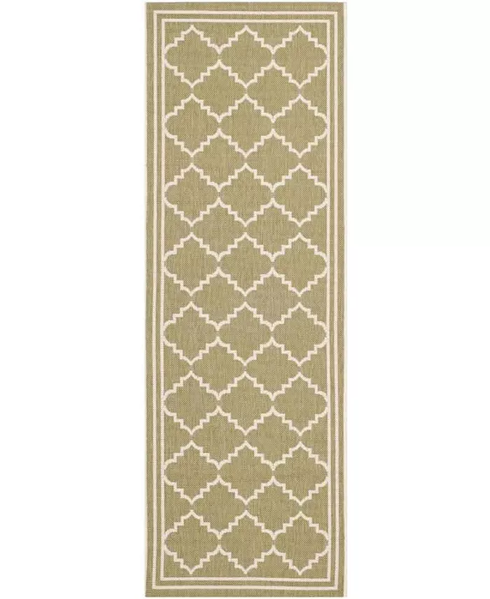 Safavieh Courtyard Green and Beige 2'3