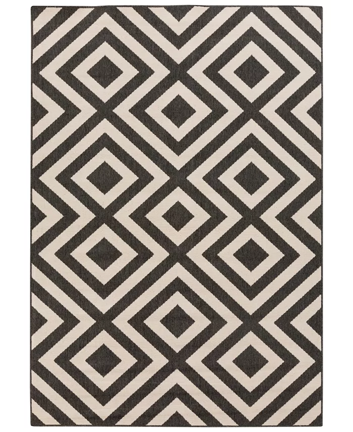 Surya Alfresco ALF-9639 Black 3' x 5'6