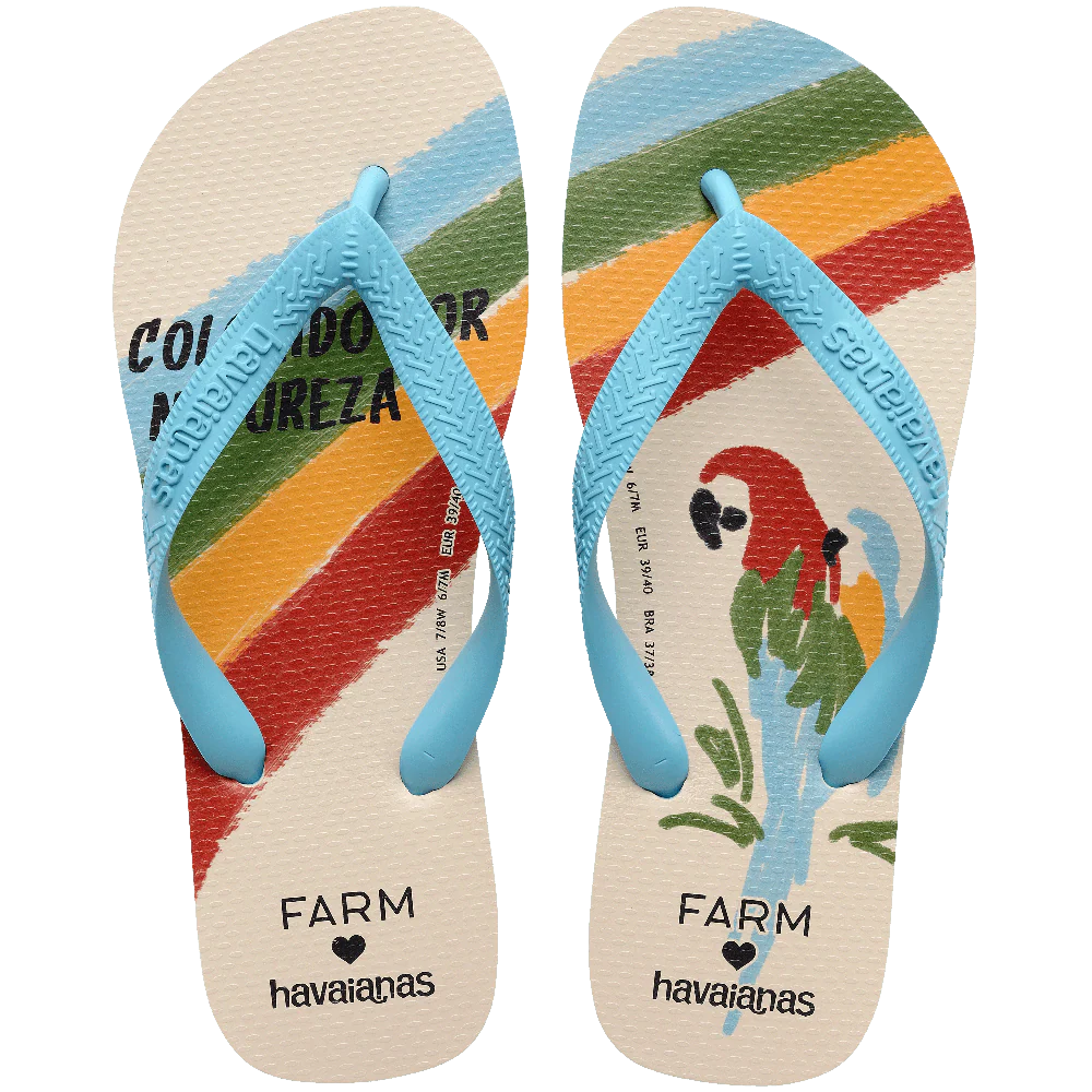 Chinelo Havaianas Farm Colorido Por Natureza