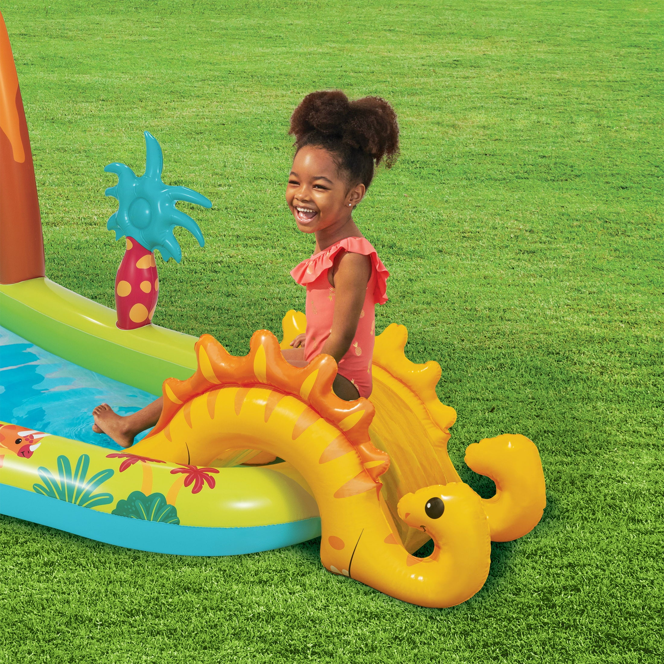 Play Day Inflatable Dino Play Center， Ages 2 and Up， Unisex