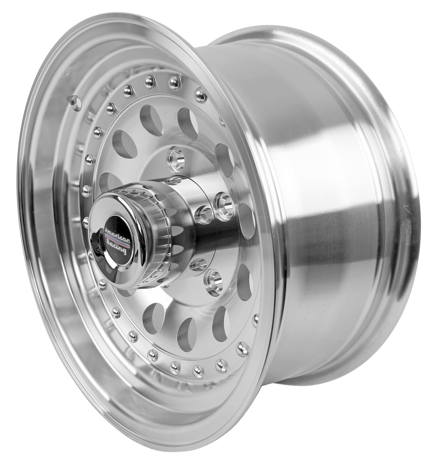 American Racing AR625785 American Racing AR62 Outlaw II Silver Wheels