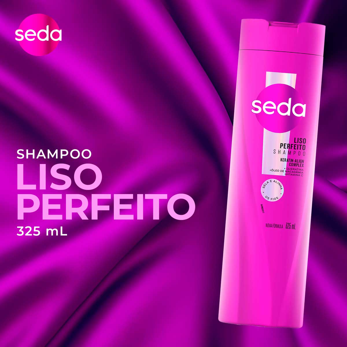 Shampoo Seda Liso Perfeito 325ml