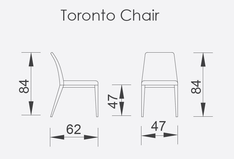 Display Piece Toronto Dining Chair Toronto001-Chair