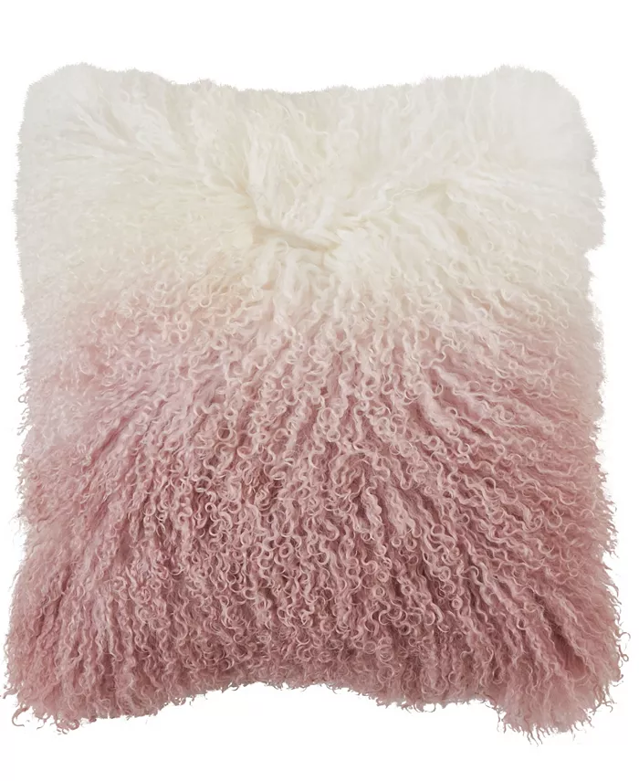 Saro Lifestyle Ombre Decorative Pillow， 16
