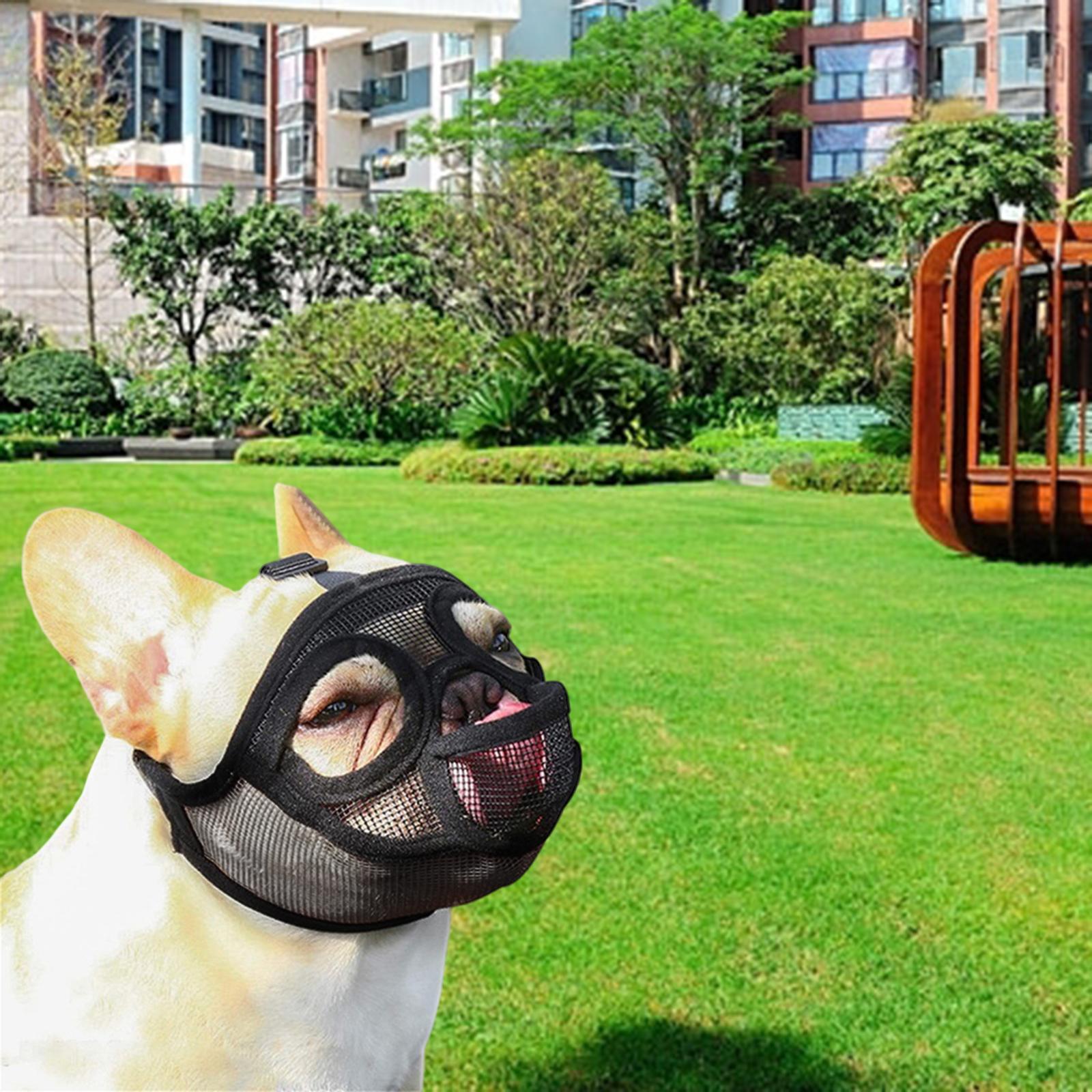 Adjustable Short Snout Grooming Tools Puppy Breathable for Anti Biting Chewing Pet Supplies