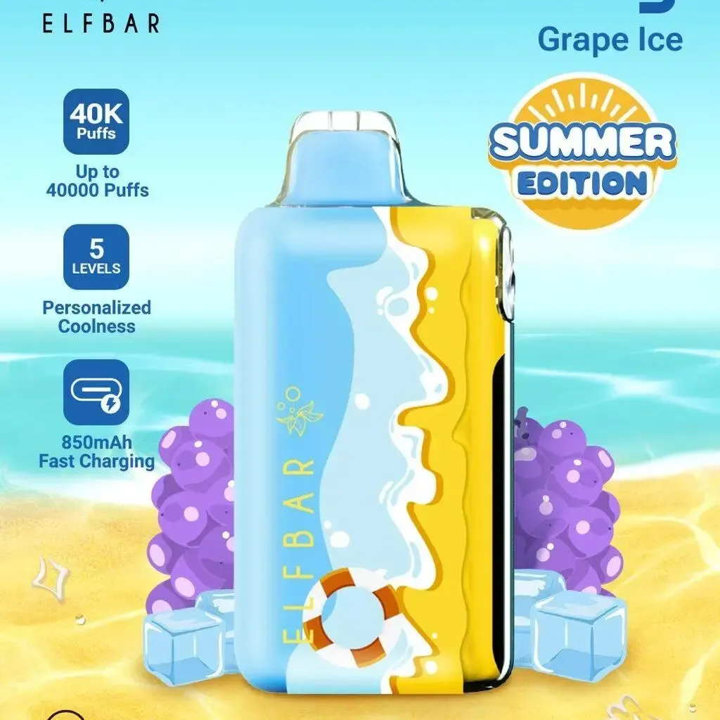❄️ Elfbar Ice King 40.000 Züge Einweg-E-Zigarette – Sommer Edition