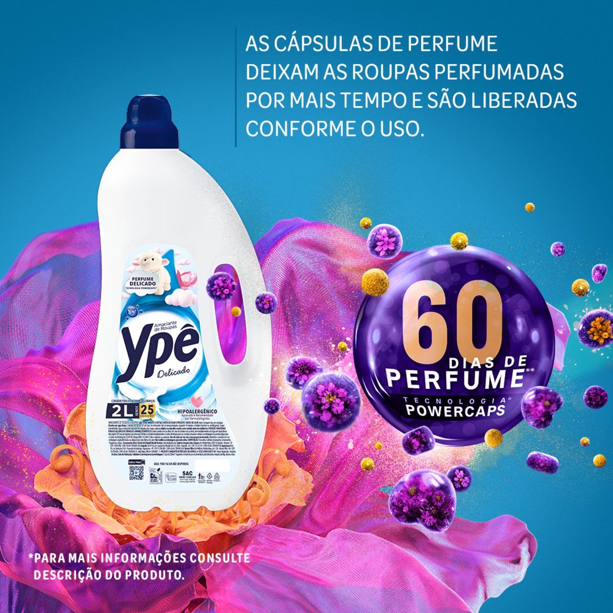 Amaciante Ype Tradicional Delicado 2L