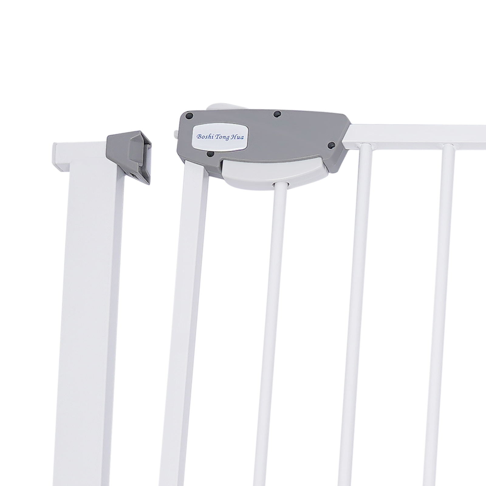 Wuzstar Double Locking Baby Gate Pet Safety Gate for Stairs and Doorways NO Drilling