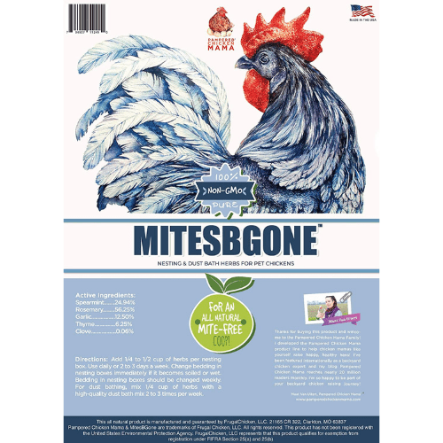 MitesBGone and PestsBGone Coop Herbs Bundle - Pampered Chicken Mama